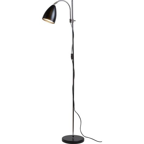 Belid Sway - Lampadaire 1 Lumière Noir Mat, E27 (1/2)