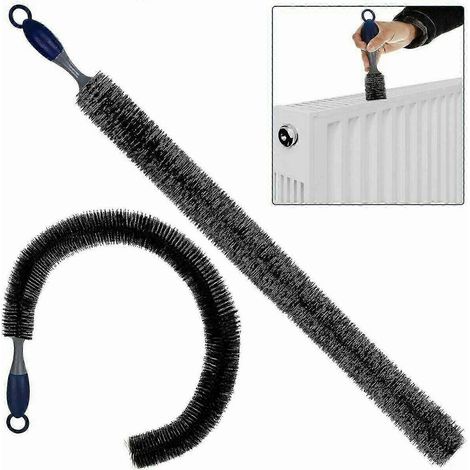 Brosse flexible pour radiateur à long manche, nettoyant flexible pour radiateur de 73 cm ( ) (1/4)