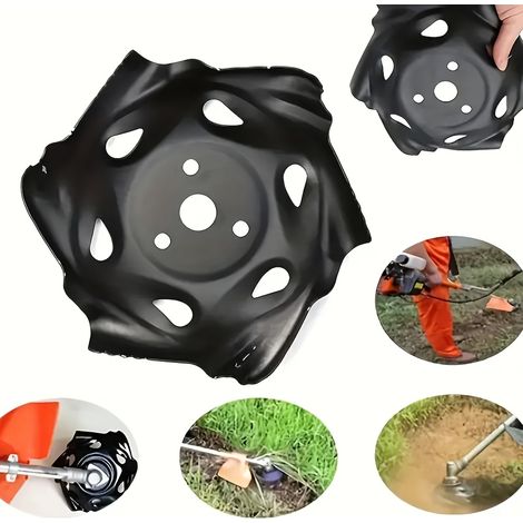 Disque de désherbage Dragon Claw — Un accessoire pour tondeuse à gazon permettant de désherber et d'éliminer les racines. (1/4)