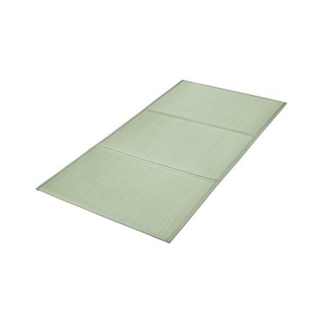 Tatami en Jonc Naturel Matelas Japonais Pliable de Taille Lit (1/5)
