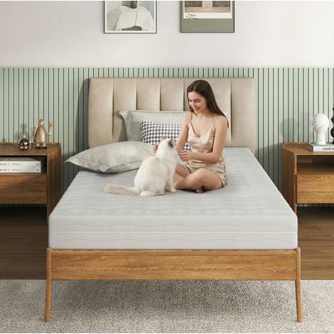 Materasso ergonomico sfoderabile con rivestimento 3D OKMYHOME (1/5)