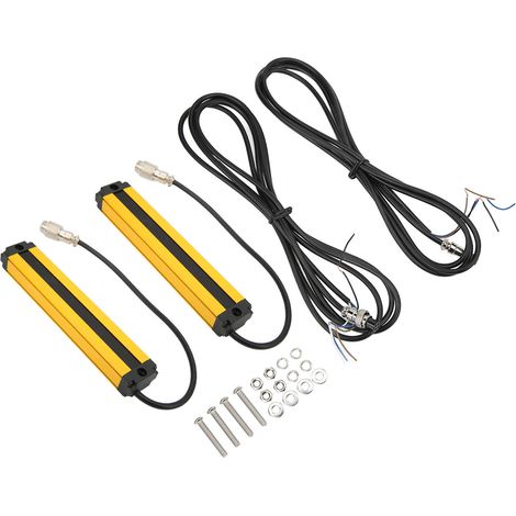 BEM0620-C-100NB Barrière immatérielle de sécurité IP65 20mm 6 faisceaux infrarouges Dispositif protecteur 10-30V (1/5)