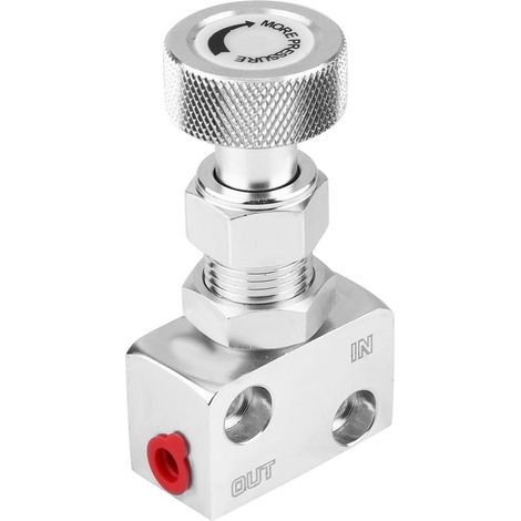 Répartiteur de pression de frein universel pour compétition - Régulateur de pression aluminium 1/8NPT 150-1200PSI (1/5)