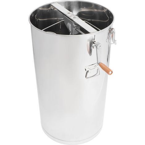 Extracteur de miel, séparateur de miel manuel en acier inoxydable, centrifugeuse, accessoire d'apiculture (1/5)