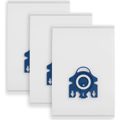 Lot de 3 sacs anti-poussière 3D, compatibles avec les sacs d'aspirateur Miele GN, pouvant remplacer les modèles des séries Classic C1, Complete C1 et Complete C2 (3 pièces) (1/5)