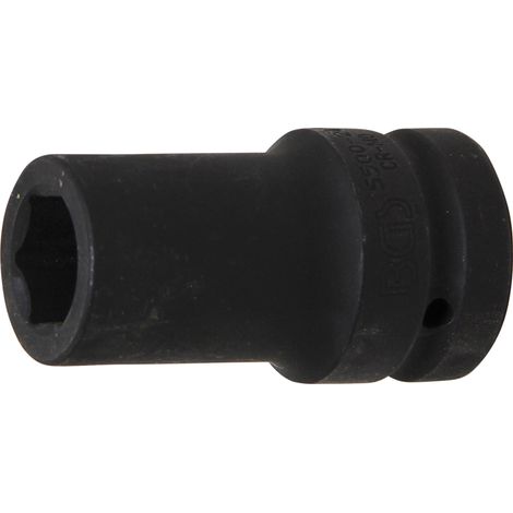Llaves de vaso impacto hexagonal, largo entrada 25 mm (1") 24 mm