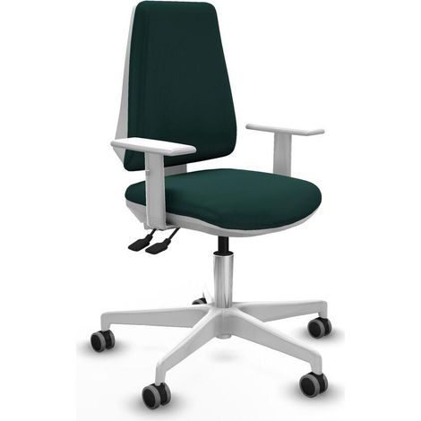 Piqueras y Crespo Elche Chaise de bureau blanc ergonomique