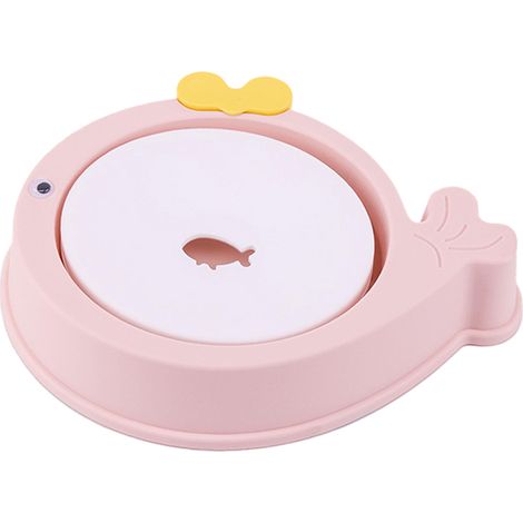 1 gamelle d'eau anti-éclaboussures, forme moustache, rebord flottant, pour chiens et chats (1/5)