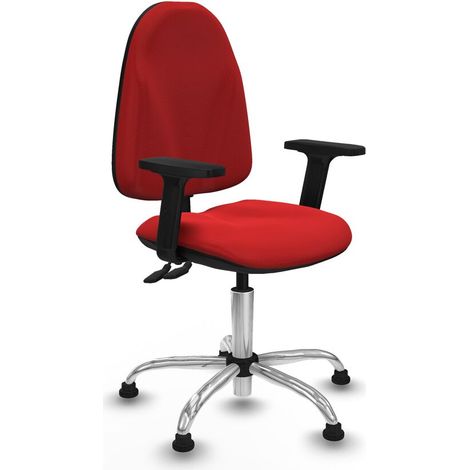 Sedia da Ufficio Piqueras y Crespo B2D05RT Rosso (1/5)