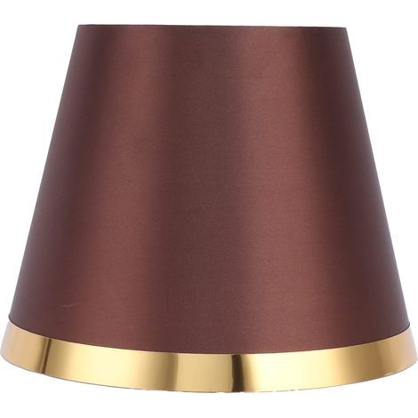 Petit abat-jour moderne – style européen – café PX133 – lampe lecture – sol / chambre / couloir / salle d’étude – tissu (1/5)