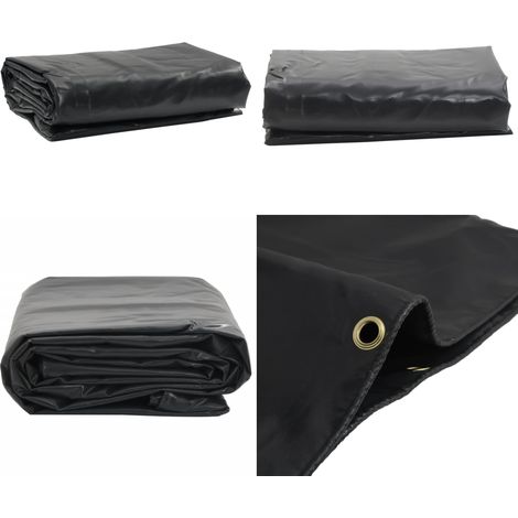 Abdeckplane Anthrazit 4x4 m 600 g/m² - Abdeckplane - Planen - Wasserdichte Plane - Wetterfeste Plane - Campingplane - Home & Living (1/5)