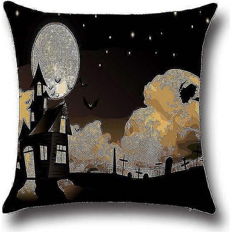 Halloween-Kürbis-Hüftkissenbezug, Kissenhülle, Sofa- und Heimdekoration