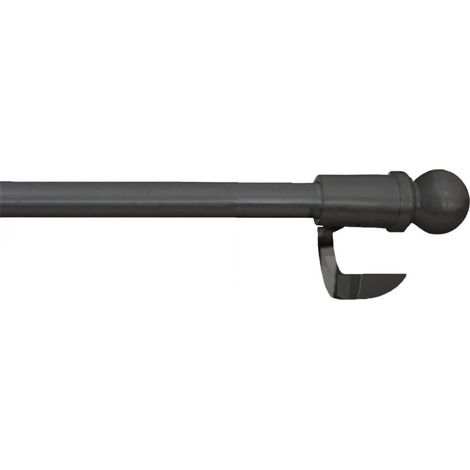 Secodir – Tringle extensible autobloquante 60-90 cm – Installation sans perçage – Compatible cadres PVC, bois, aluminium – Métal solide et repositionnable