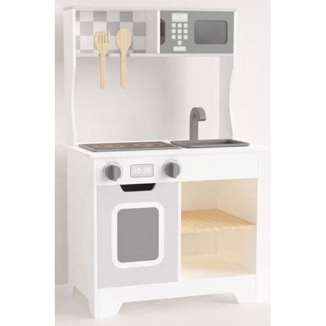 Set da gioco in legno cucina con accessori oren 57x80 cm bianco - Atmosphera créateur d'intérieur (1/5)