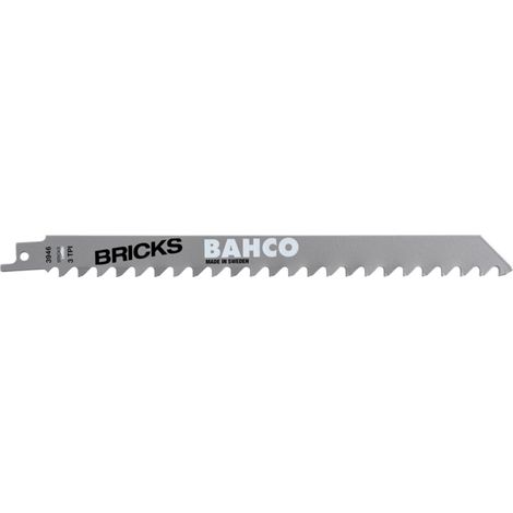 Bahco Hartmetallbestückte Säbelsägeblätter für Stein 3 Zpz, 228 mm