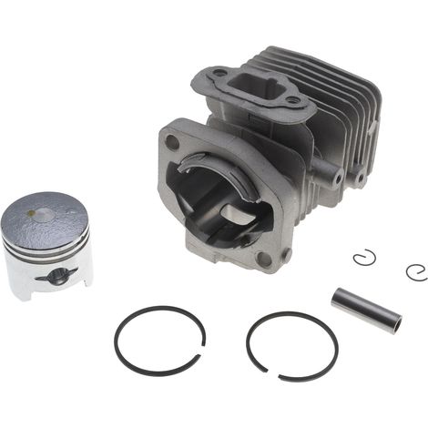 Jardiaffaires – Cylindre piston 32mm pour Zenoah G23LH – Remplace 5602-12110 – Ensemble complet avec segments et clips – Accessoire débroussailleuse