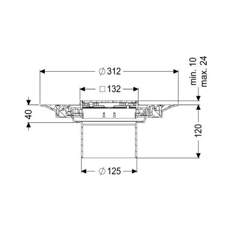 KESSEL 48204 Pièce d'adaptation Variofix