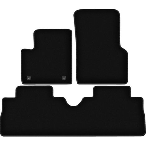 Tapis de sol BASIC en velours noir pour : Renault Espace III monospace (1996-2002) (1/5)