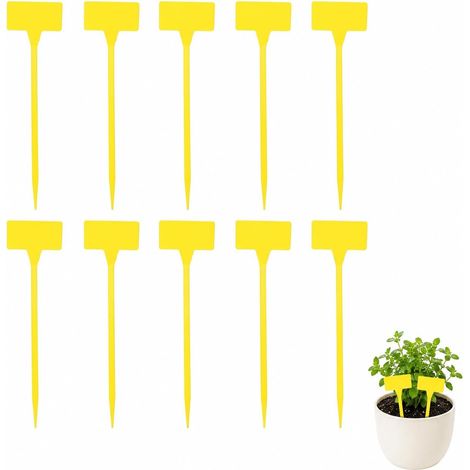 Waterproof Reusable Plant Labels 30.00 x 9.00 x 0.50 cm Pack of 10 Markers Garden Nursery Accurate Identification Easy to Clean (1/5)