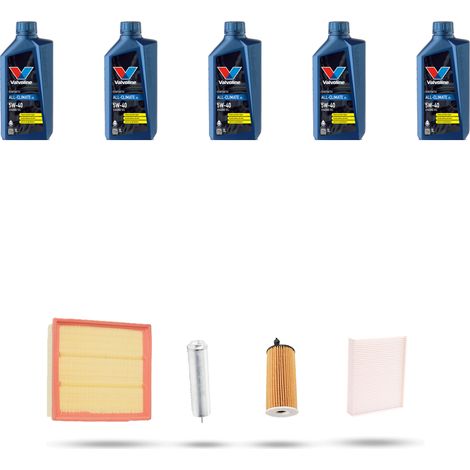 Kit tagliando 4 FILTRI e 5L OLIO compatibile con Bmw serie 4 (F32, F33, F36, F82) 425d 165kw dal 2016 (1/5)