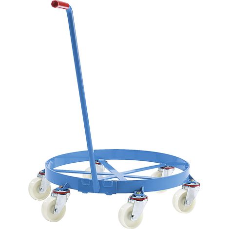 eurokraft pro, Roule-fût, plateau roulant ouvert, force 450 kg