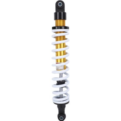 Jeffergarden Amortisseurs robustes avec un espacement d'alésage de 400 mm et un diamètre de ressort de 10 mm pour motos, VTT, UTV, quads, motos tout-terrain, karts et scooters