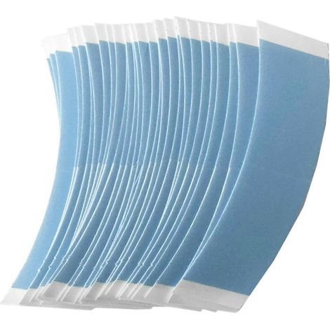 36 bandes adhésives double face imperméables pour toupets et perruques à dentelle (1/5)