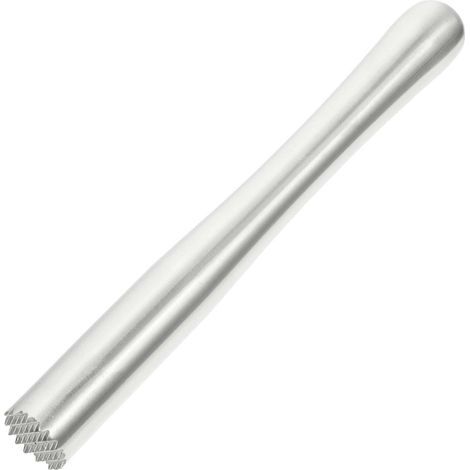 bâtonnet mélangeur à vin en acier inoxydable avec glaçons pilés, en forme de marteau citronné, idéal pour les bars, les fêtes et les banquets (22,5 cm, couleur argent).-22.50X2.50X2.50CM-Silver (1/4)