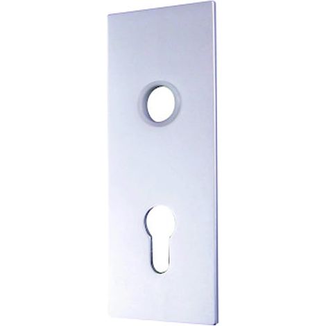 Plaque de propreté pour serrure de porte de garage aluminium - WSS