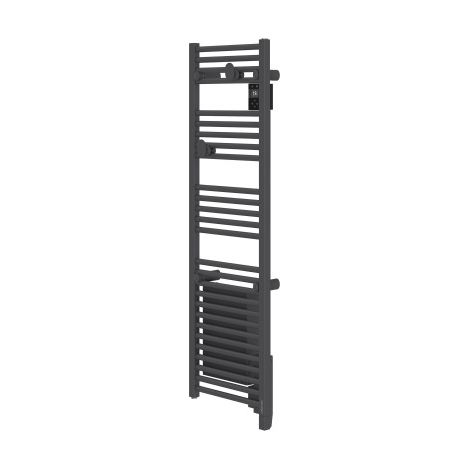 Atlantic – Sèche-serviettes électrique connecté 500W anthracite étroit – Commande digitale tactile – Fonction Boost – 851275 (1/4)