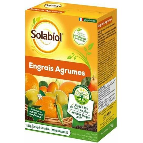 Solabiol SOAGY15 Organischer Dünger Granulat 1,5 kg