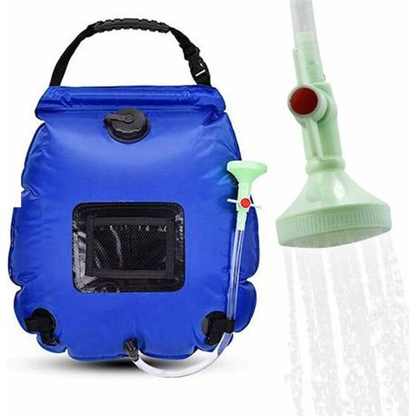 Green Mobility-Sac de Douche Solaire Camping 5 gallon/20L  - avec Pomme de Douche (1/5)