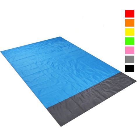 Telo Mare Antisabbia Coperta Da Spiaggia 140x190cm Impermeabile Telo Picnic (1/5)