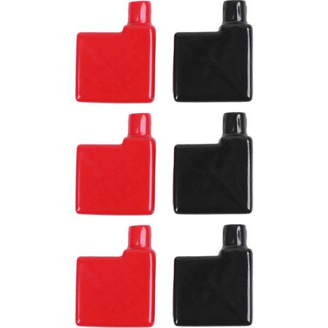 Paire de capuchons isolants pour bornes de batterie de voiture (3X) (1/5)