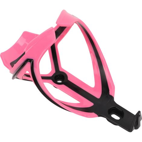 Porte-bidon vélo MTB route ultraléger, support bouteille en plastique, cage pour cyclisme rose (1/5)