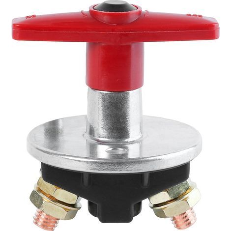 Convient pour le commutateur d'isolation de batterie, véhicule principal, voiture, commutateur d'isolation personnalisé, camion rotatif, bateau, voiture, disjoncteur, 300A 12V 24V (1/5)