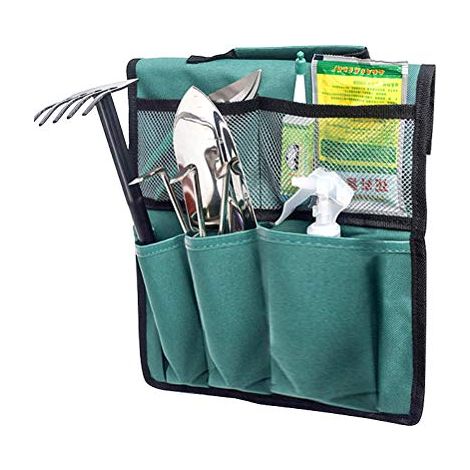 Mehrzweck Easy Relax Garden Kneeler und Stuhl mit Werkzeugtasche, Garden Kneeler Tool Bag Gartenwerkzeug Aufbewahrungstasche Tragbare Werkzeugtasche, leicht zu tragen und wegklappbar