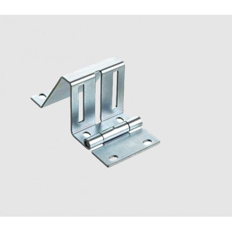 Charnière latérale réglable pour support roulette 11 MM Réf. 450C304 (1/2)