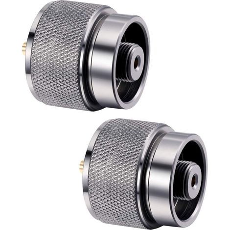 Campingkocher-Adapterteile 1 lb Propangas-Kleintank-Einlass-Auslass-Außenzylinder-LPG-Kanisteradapter (1/4)
