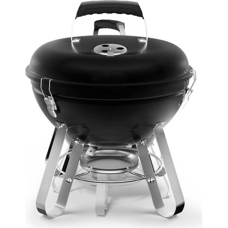 Napoleon – Barbecue à charbon nomade Kettle Premium 37cm – Grille inox 36cm – Récupérateur de cendres – Pour 1 à 4 convives – Léger et transportable (1/10)