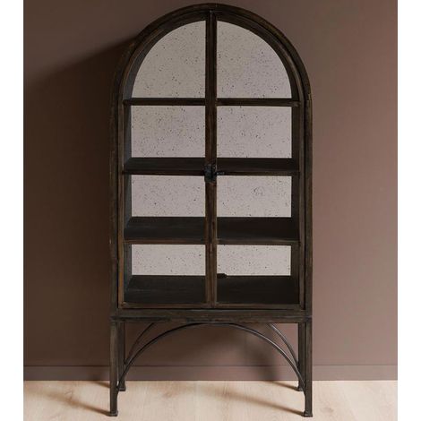 Armoire Sarage en Bois de Manguier 91x185x30cm (1/5)