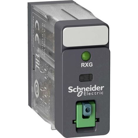 SCHNEIDER ELECTRIC RXG22BD RELAIS ENFICHABLE 24 V/DC 5 A 2 INVERSEURS (RT) 1 PC(S) (1/3)