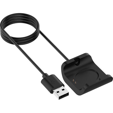 Câble de charge noir de 100 cm (39 pouces) pour montre connectée Amazfit Bip S A1916