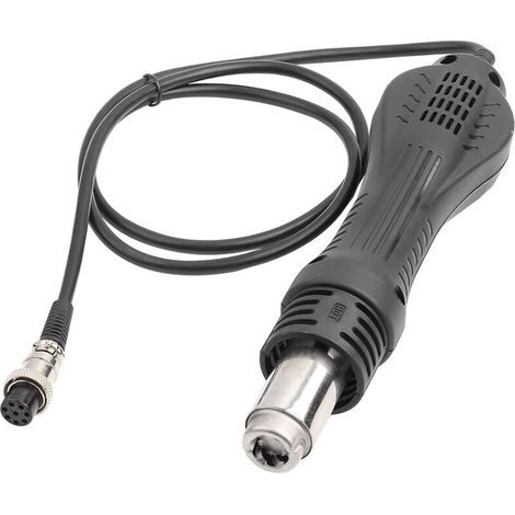 24V Poignée De Pistolet à Souder à Air Chaud, Poignée De Pistolet à Air Chaud De Remplacement Pour la Réparation de la Station De Soudure 858 858D 8858 8586 878 (1/4)