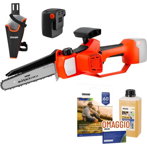 Kit - Motosega Magma E-200 LA 21 V con Batteria e Caricatore STOCKER (1/5)