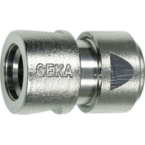 GEKA plus-Schlauchstück St-Sys.,MS, 3/4", 19mm,SB m. Spannmutter plus (1/4)