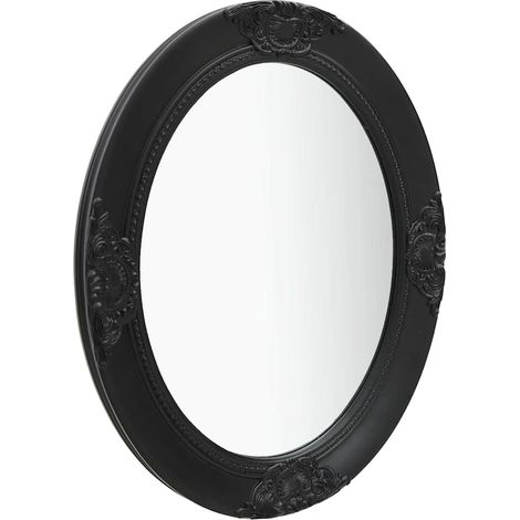 Maison Exclusive - Specchio da Parete Stile Barocco 50x60 cm Nero (1/5)