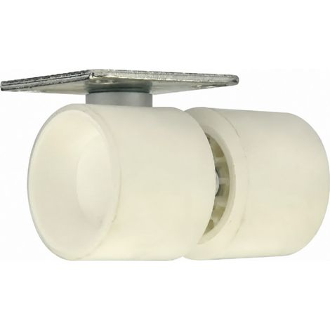 SKATE-Rolle D.40 mm mit schwenkbarer Platte, Höhe 50 mm (1/3)