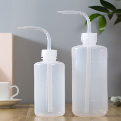 Irrigation 2 pièces avec bec verseur, joint torique pour plantes succulentes, cactus, plastique, eau pressée (250 ml, 500 ml) (1/5)