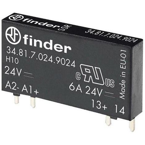 Finder Relais à semi-conducteurs 34.81.7.024.9024 Tension de contact (max.): 33 V/DC à commutation instantanée 1 pc(s) S72524 (1/5)